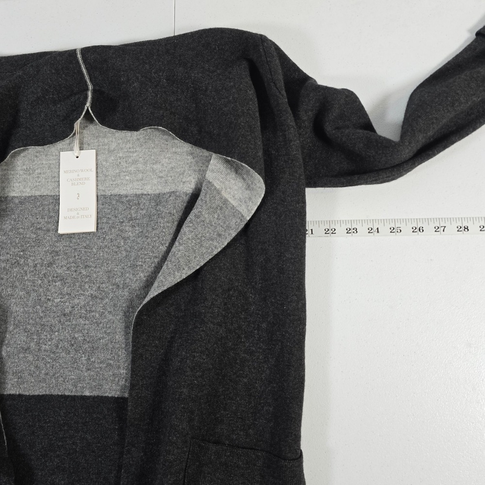 BENEDETTA B Knitwear Merino Wool Cashmere Blend‎ Cardigan Sweater M Italy - Picture 3 of 9